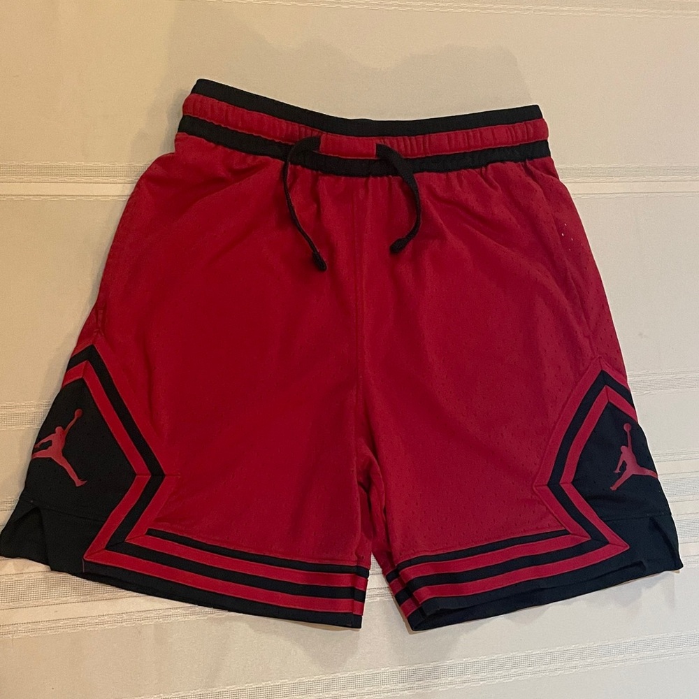 Jordan Red and Black Performance Shorts